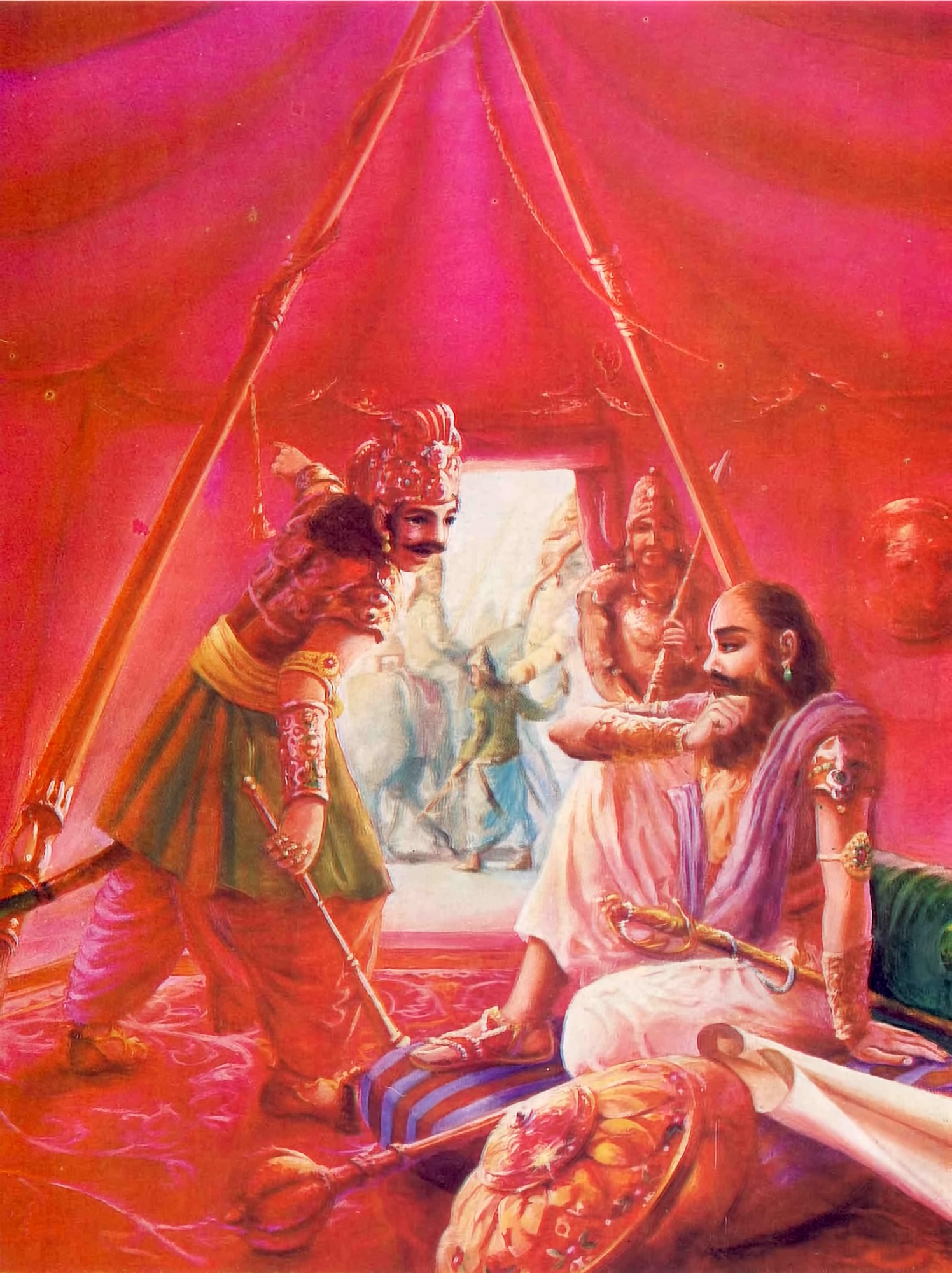 Illustration for Bg. 1.3