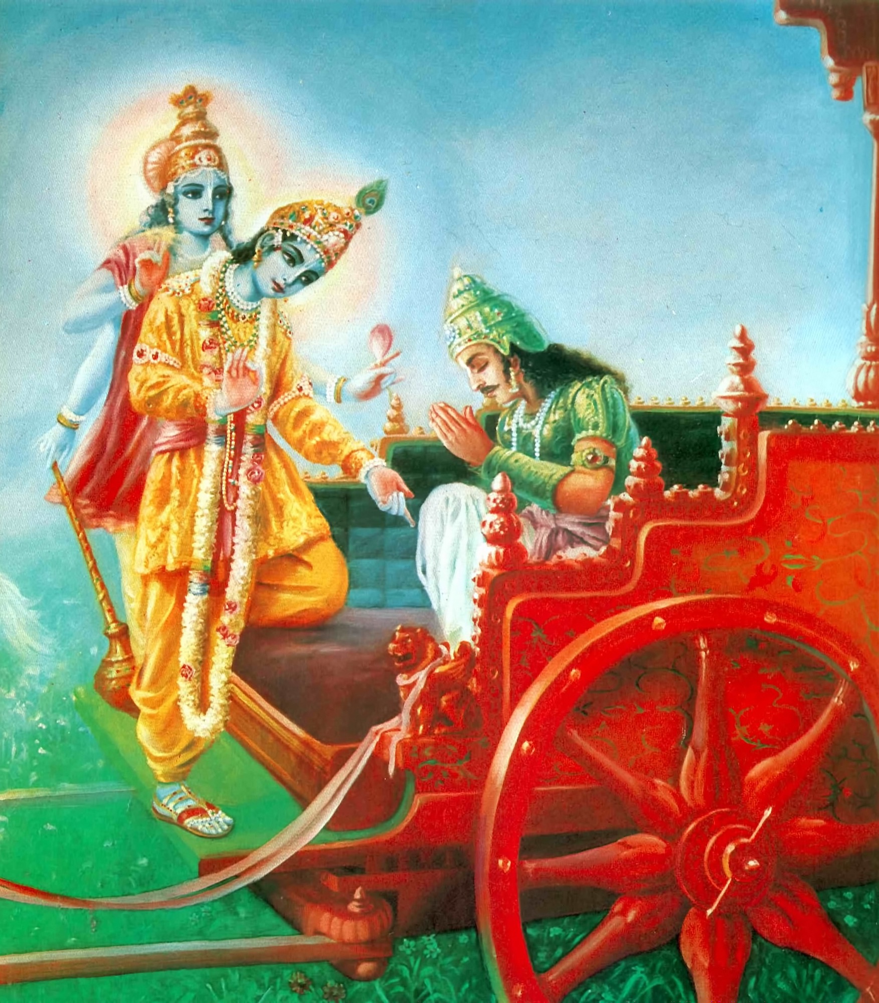 Illustration for Bg. 11.50