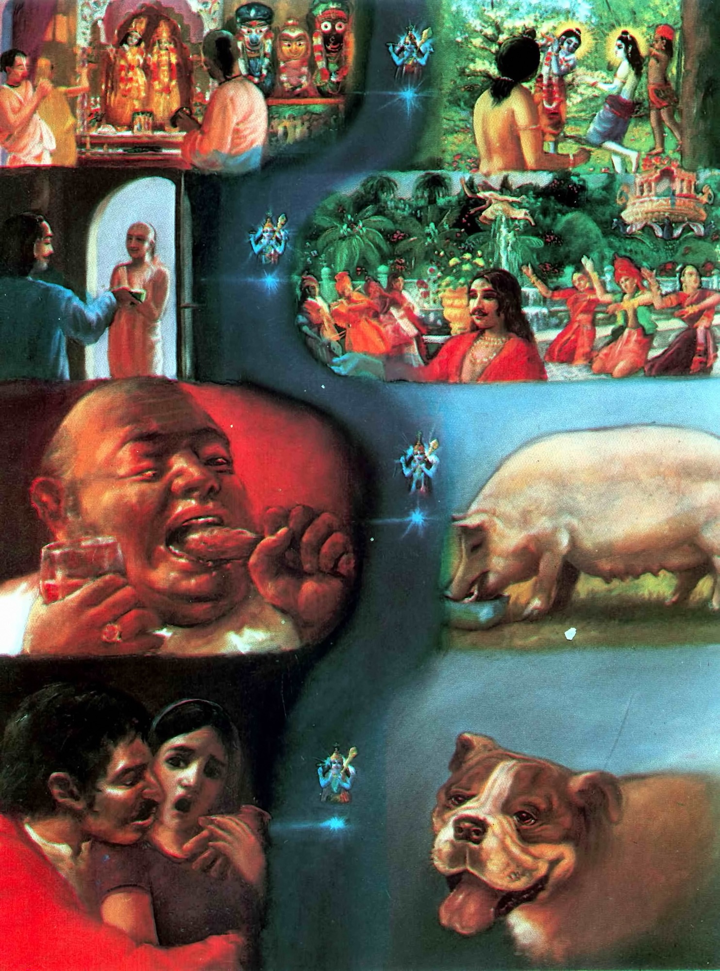 Illustration for Bg. 15.8